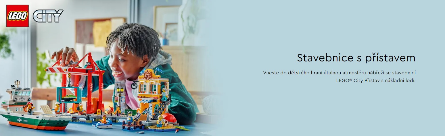 LEGO® 60422 CITY Přístav s nákladní lodí