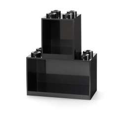 LEGO® Policová sada BRICK černá