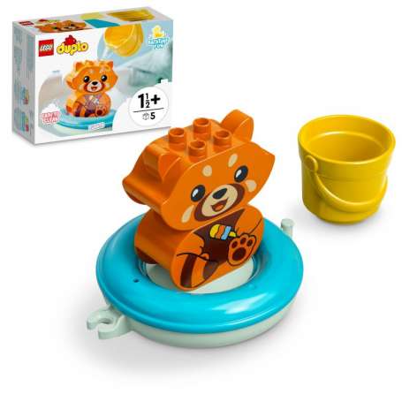 LEGO® 10964 DUPLO Legrace ve vaně: Plovoucí panda červená