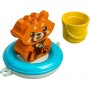 LEGO® 10964 DUPLO Legrace ve vaně: Plovoucí panda červená