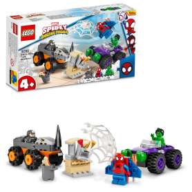 LEGO® 10782 MARVEL Hulk vs. Rhino – souboj džípů