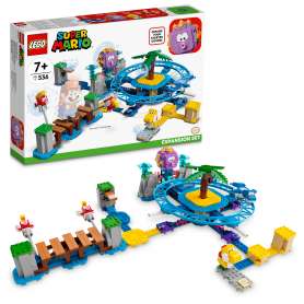 LEGO® 71400 SUPER MARIO Plážová jízda s Big Urchinem – rozšiřující set