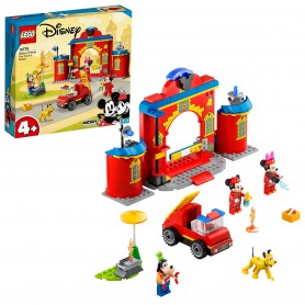 LEGO 10776 DISNEY Hasičská stanice a auto Mickeyho a přátel