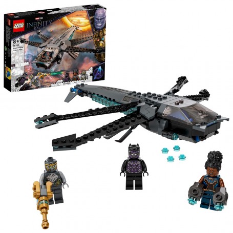 LEGO 76186 SUPER HEROES Black Panther a dračí letoun