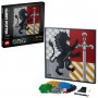 LEGO 31201 ART Harry Potter Erby bradavických kolejí
