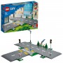 Propojte více LEGO® křižovatek a rozšiřte své město o pouliční světla, semafory, dopr