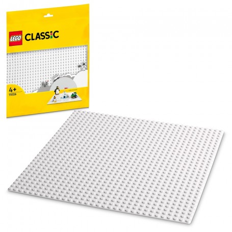 LEGO® 11026 CLASSIC Bílá podložka na stavění
