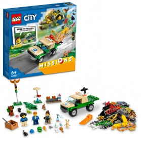 LEGO® 60353 CITY Záchranné mise v divočině