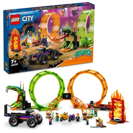 LEGO® 60339 CITY Kaskadérská dvojitá smyčka