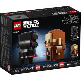 LEGO® 40547 BRICKHEADZ Obi-Wan Kenobi™ a Darth Vader™
