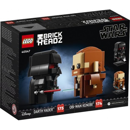 LEGO® 40547 BRICKHEADZ Obi-Wan Kenobi™ a Darth Vader™