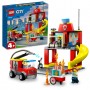LEGO® 60375 CITY Hasičská stanice a auto hasičů