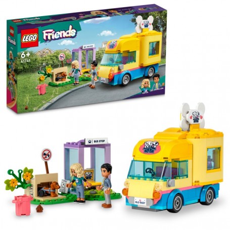 LEGO® 41741 FRIENDS Dodávka na záchranu psů