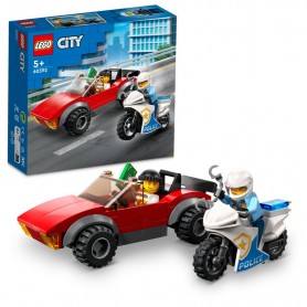 LEGO® 60392 CITY Honička auta s policejní motorkou