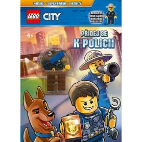 LEGO® CITY Aktivity kniha s figurkami - Přidej se k policii