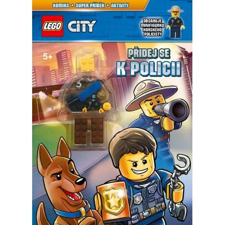 LEGO® CITY Aktivity kniha s figurkami - Přidej se k policii