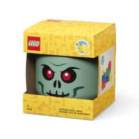 LEGO® STORAGE HEAD úložná hlava ZOMBIE velikost L
