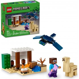 LEGO® 21251 MINECRAFT® Steve a výprava do pouště