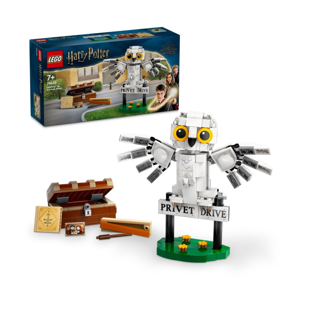 LEGO LEGO 76425 HARRY POTTER Hedvika na Zobi ulici 4 Mo eLega Mo eKostek