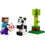 LEGO® 30672 MINECRAFT® Steve a mládě pandy