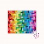 LEGO® PUZZLE Rainbow Bricks - 1000 DÍLKŮ