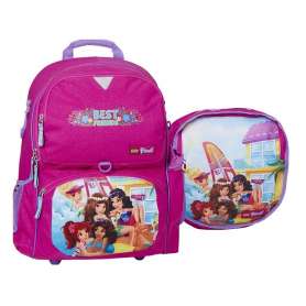 LEGO® BAGS Best FRIENDS školní taška Freshmen SET 2 dílný