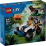 LEGO® 60424 CITY Čtyřkolka na průzkum džungle – mise panda červená