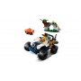 LEGO® 60424 CITY Čtyřkolka na průzkum džungle – mise panda červená