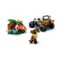 LEGO® 60424 CITY Čtyřkolka na průzkum džungle – mise panda červená