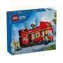 LEGO® 60407 CITY Červený dvoupodlažní vyhlídkový autobus