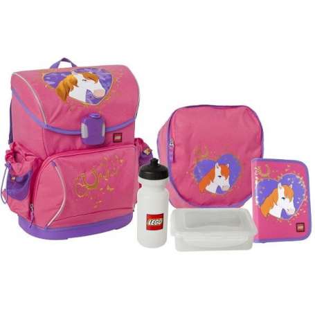 LEGO® BAGS GIRL HORSE 12234 Ultimate šk. taška SET 5 dílný
