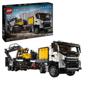 LEGO® 42175 TECHNIC Nákladní auto Volvo FMX a elektrický bagr Volvo EC230