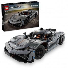 LEGO® 42173 TECHNIC Šedé hyperauto Koenigsegg Jesko Absolut