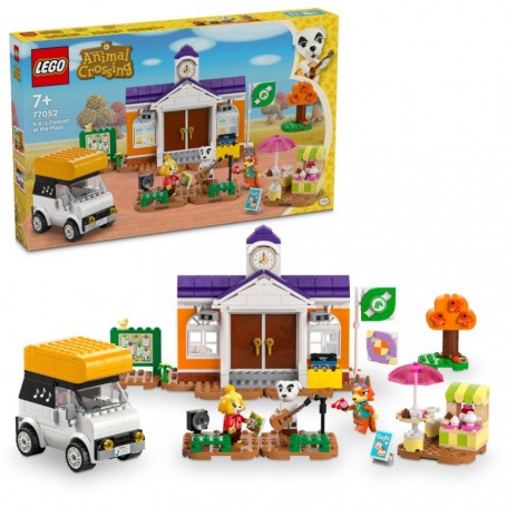 LEGO® 77052 Animal Crossing™ K.K. a koncert na náměstí