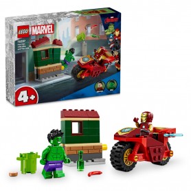LEGO® 76287 MARVEL Iron Man s motorkou a Hulk