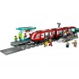 LEGO® 60423 CITY Tramvaj a zastávka v centru města