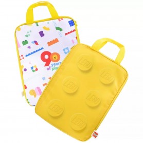 LEGO® Taška na laptop 90let hraní - žlutá