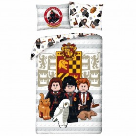 LEGO® 1101 HARRY POTTER™ Nebelvír - povlečení bavlna 140x200, 70x90 cm