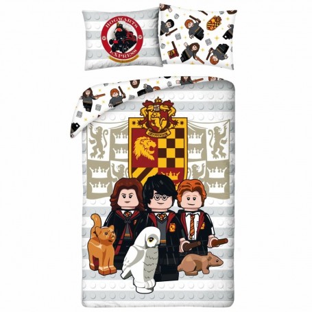 LEGO® 1101 HARRY POTTER™ Nebelvír - povlečení bavlna 140x200, 70x90 cm