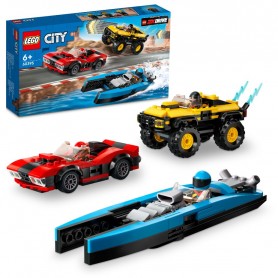 LEGO® 60395 CITY Sada všestranných závoďáků