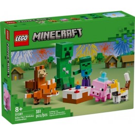 LEGO® 21281 MINECRAFT® Oslava narozenin Prasátka