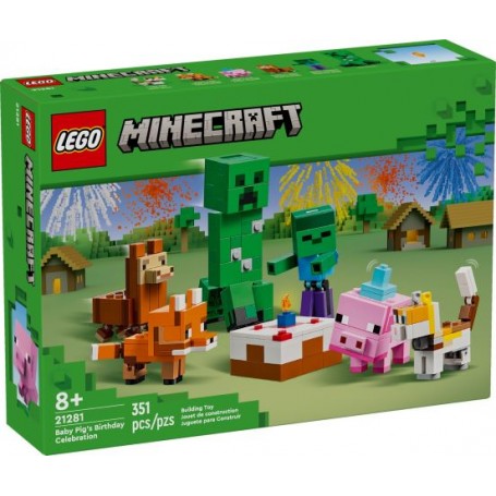 LEGO® 21281 MINECRAFT® Oslava narozenin Prasátka