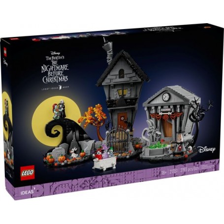 LEGO® 21351 ICONS Ukradené Vánoce Tima Burtona od Disneyho