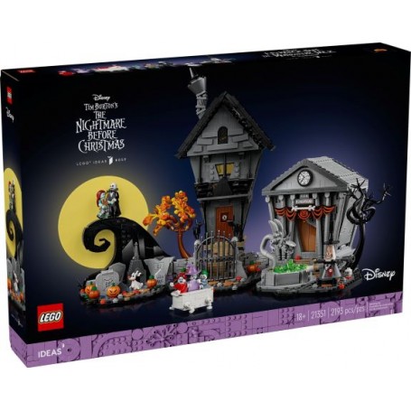 LEGO® 21351 ICONS Ukradené Vánoce Tima Burtona od Disneyho - podpis designéra