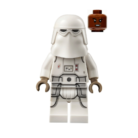 LEGO® Star Wars sw1179 Snowtrooper - Male, Printed Legs, Dark Tan Hands, Reddish Brown 