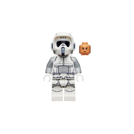 LEGO® Star Wars sw1182 Imperial Scout Trooper, Hoth - Female, Dual Molded Helmet, Nouga