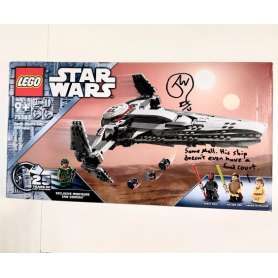 LEGO® 75383 STAR WARS™ Sith Infiltrator™ Dartha Maula - podepsaná designérem