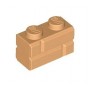 LEGO® DÍLY kostka 1x2 zděná cihla tmavě nugátová (98283)