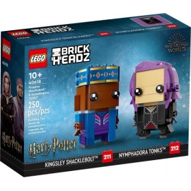 LEGO® 40618 BRICKHEADZ Kingsley Pastorek a Nymphadora Tonksová