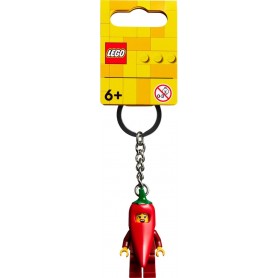 LEGO® 854234 Přívěsek na klíče – Dívka v kostýmu chilli papričky